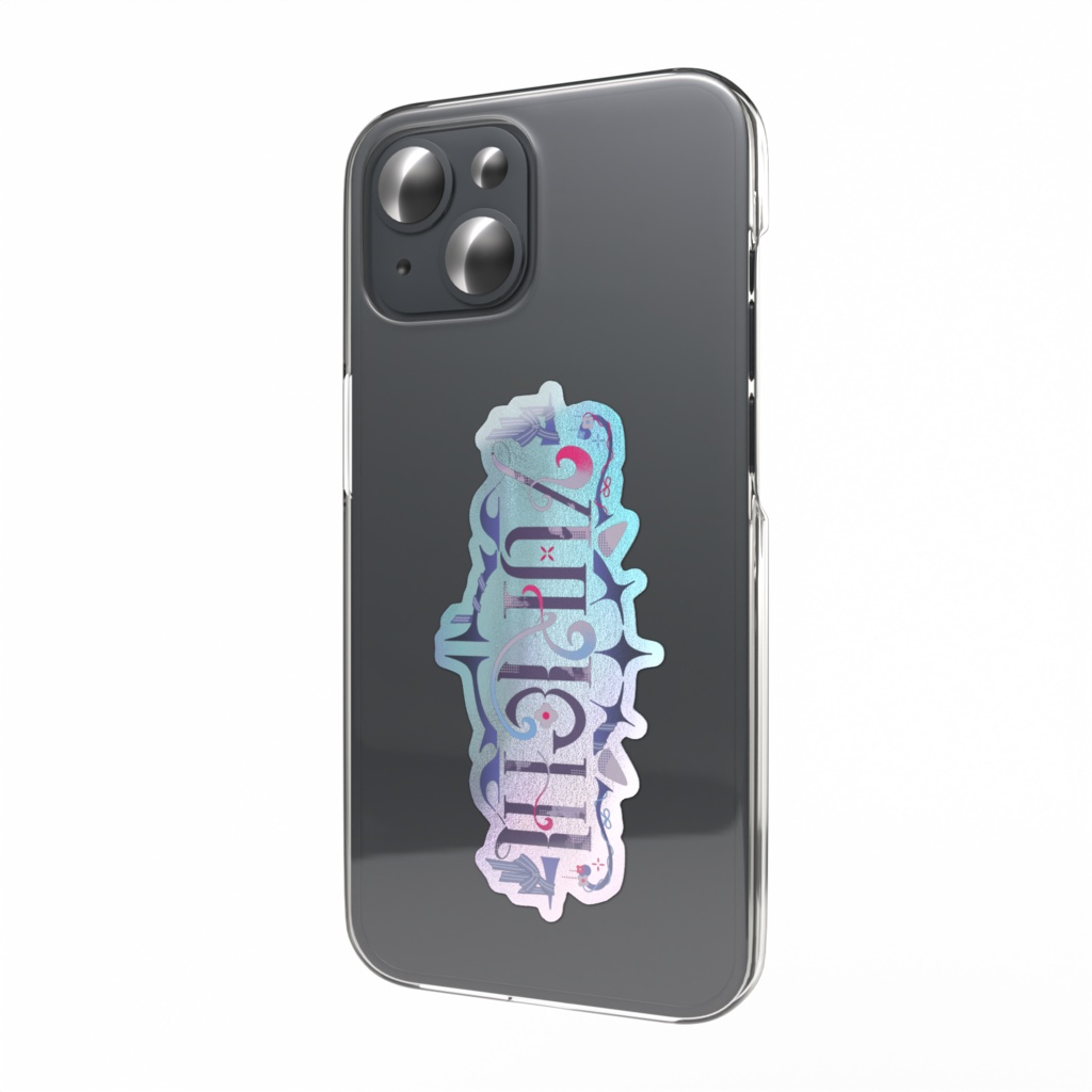 ネームロゴオーロラステッカー