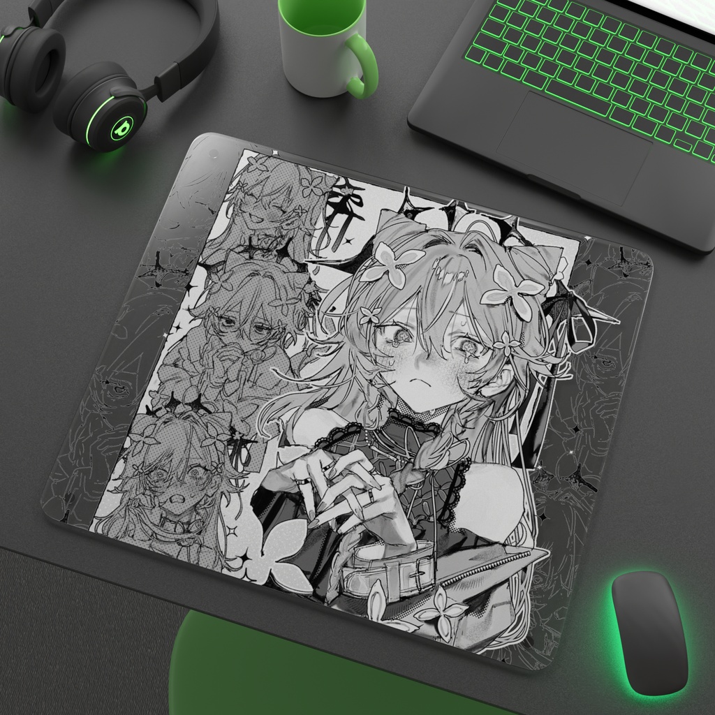 ガラスマウスパッド ゆきちver