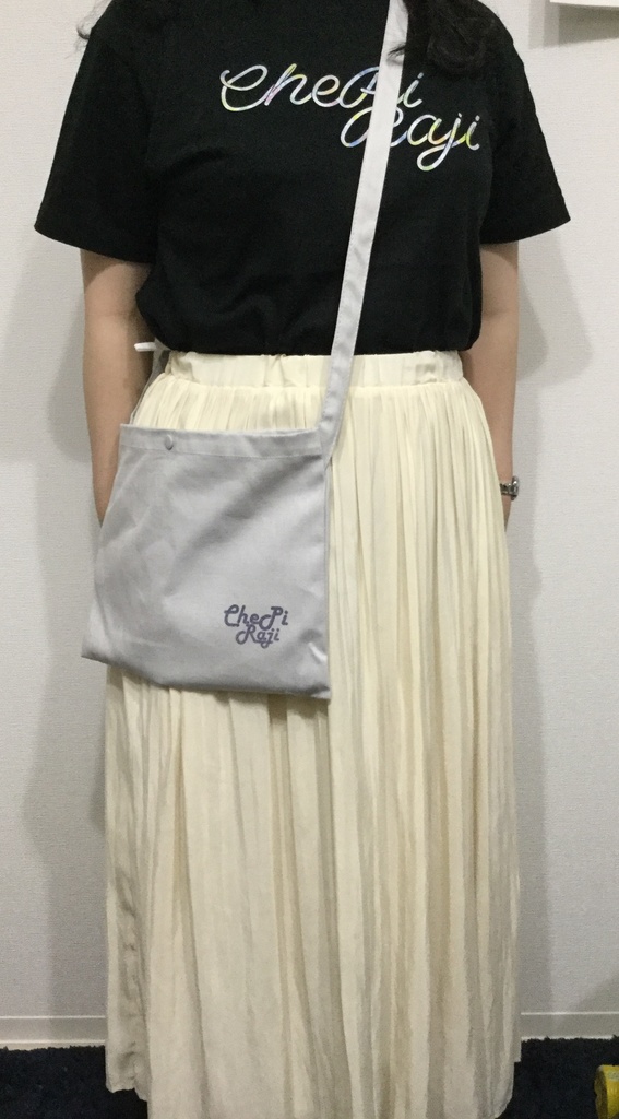 ちぇぴラジ!?サコッシュ(グレー)