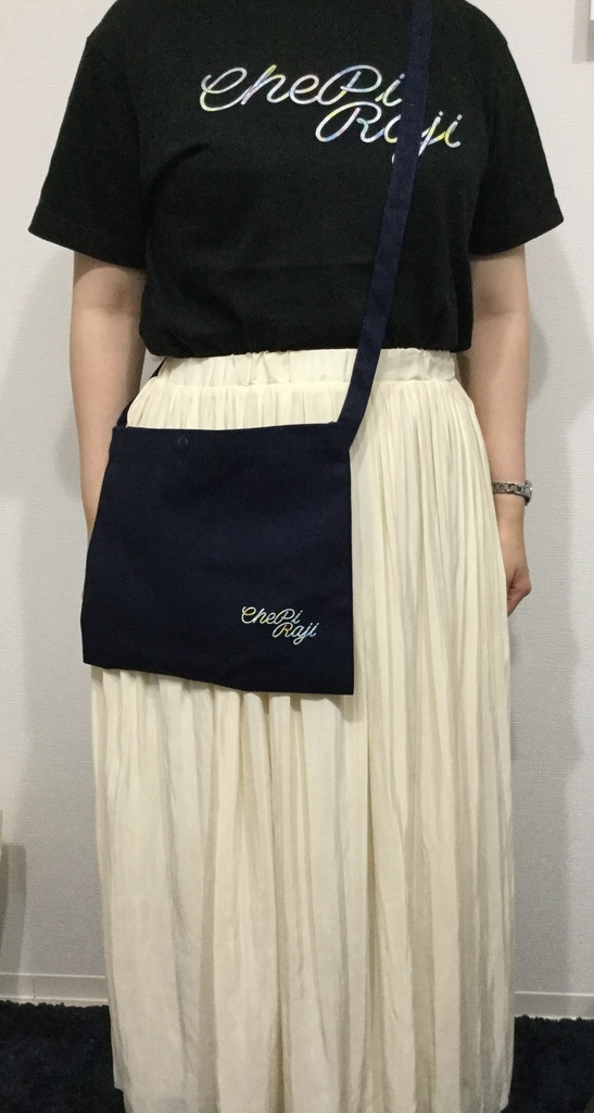 ちぇぴラジ!?サコッシュ(ネイビー)