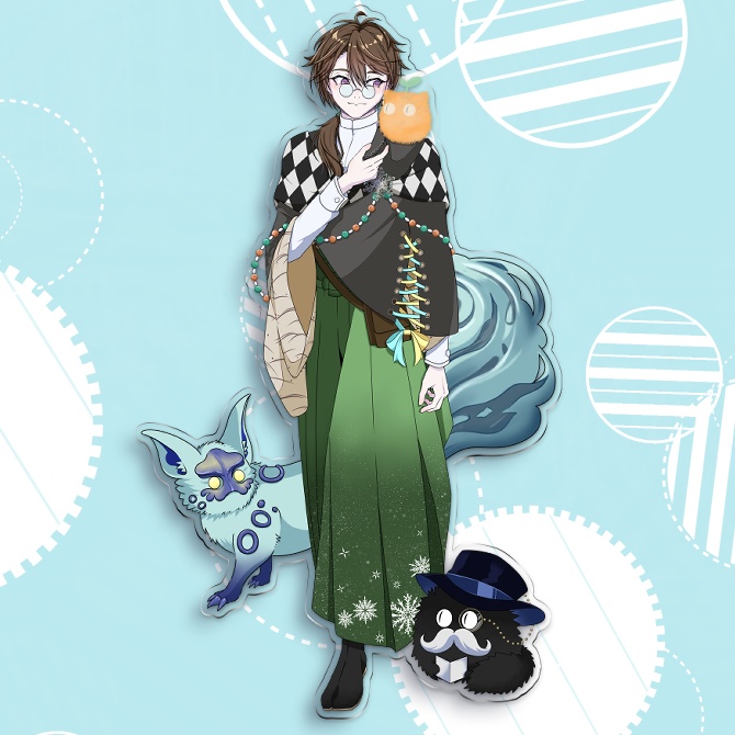 《リバース:1999》アクリルスタンド(大正ロマンイメージ)