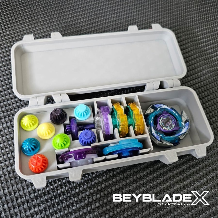 ベイブレードX スペアパーツ収納スリムデッキケース