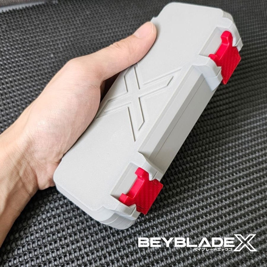 ベイブレードX スペアパーツ収納スリムデッキケース