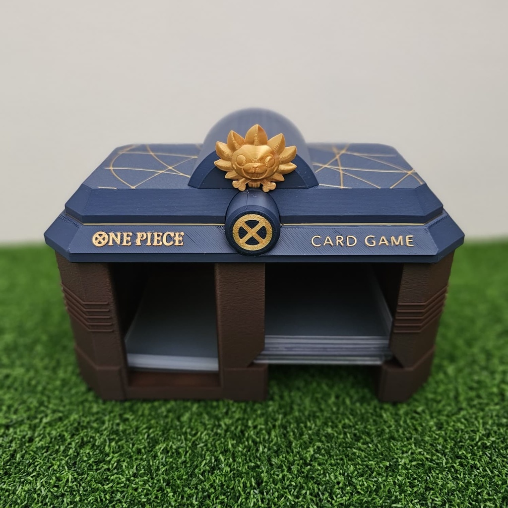 ワンピースカードゲーム対応 ペニースリーブ&トップローダー収納ディスペンサー マグネット式 トレカ保護ケース カード収納・整理