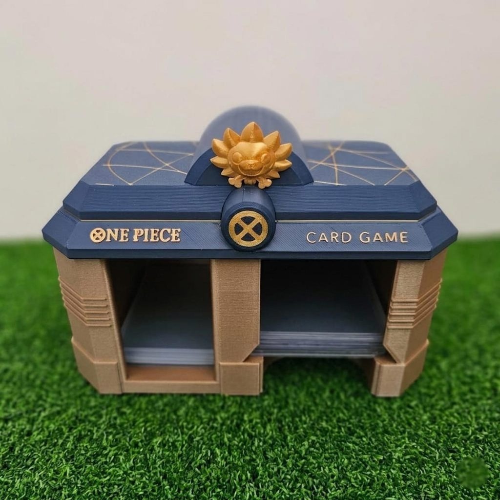 ワンピースカードゲーム対応 ペニースリーブ&トップローダー収納ディスペンサー マグネット式 トレカ保護ケース カード収納・整理