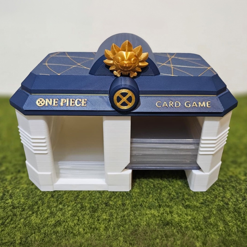 ワンピースカードゲーム対応 ペニースリーブ&トップローダー収納ディスペンサー マグネット式 トレカ保護ケース カード収納・整理