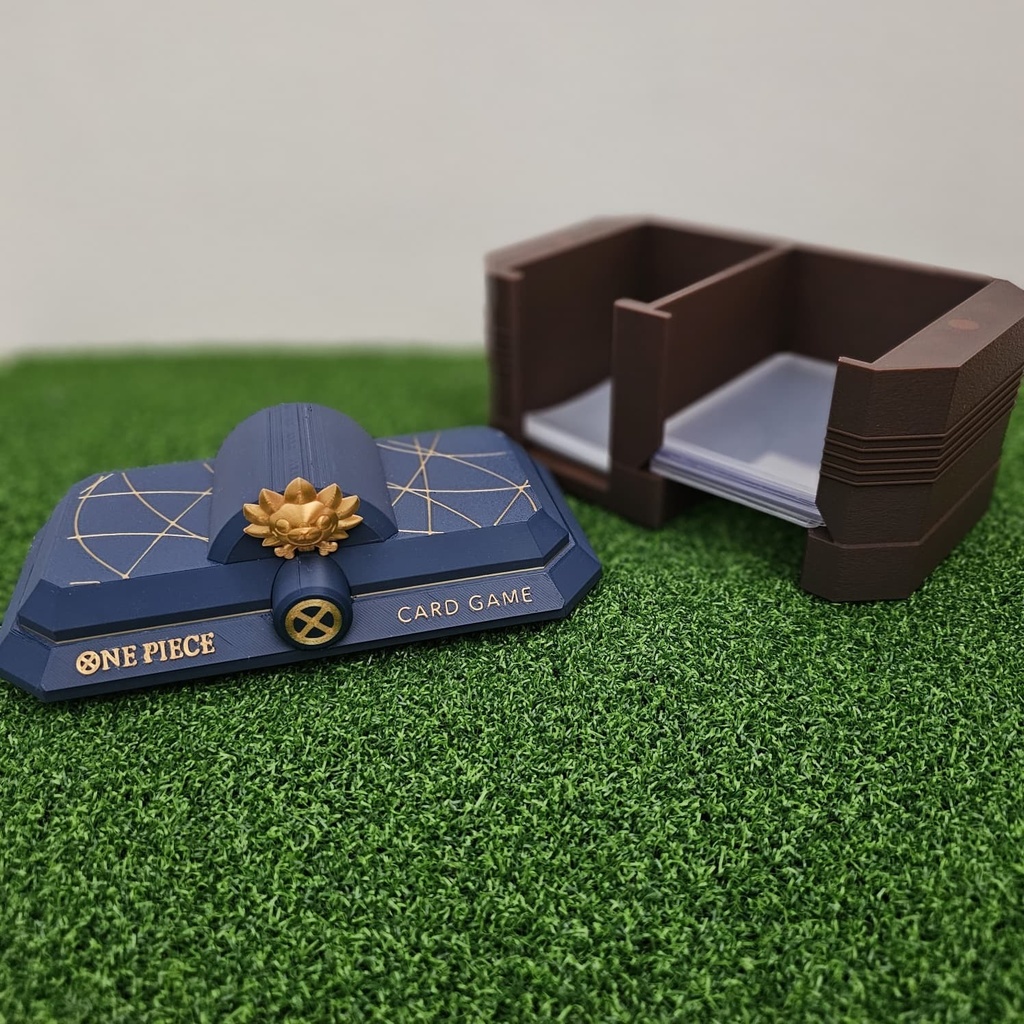 ワンピースカードゲーム対応 ペニースリーブ&トップローダー収納ディスペンサー マグネット式 トレカ保護ケース カード収納・整理