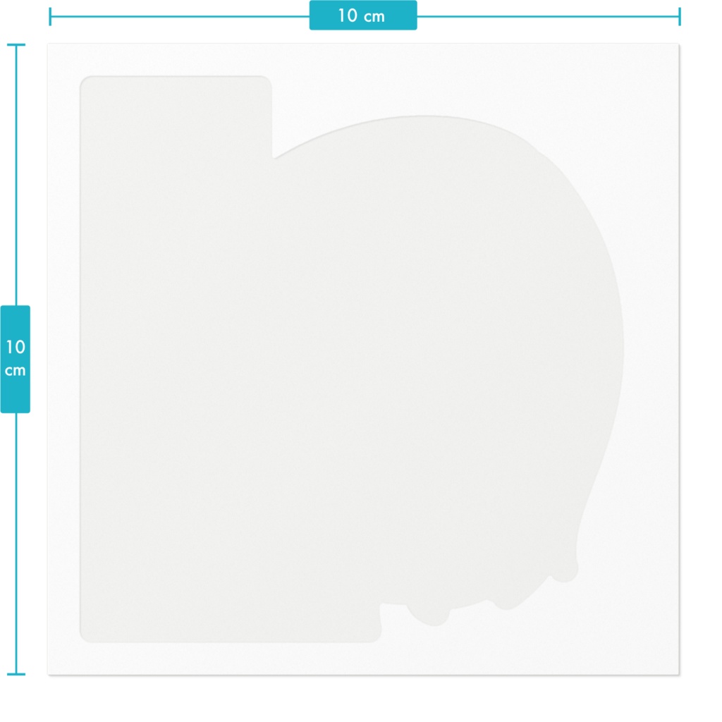 ひょっこりくらげステッカー