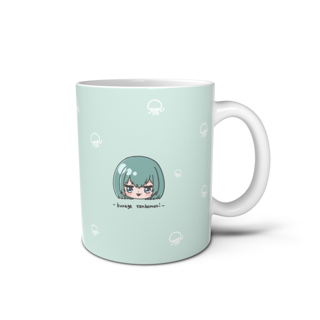 ぽこぽこくらげマグカップ