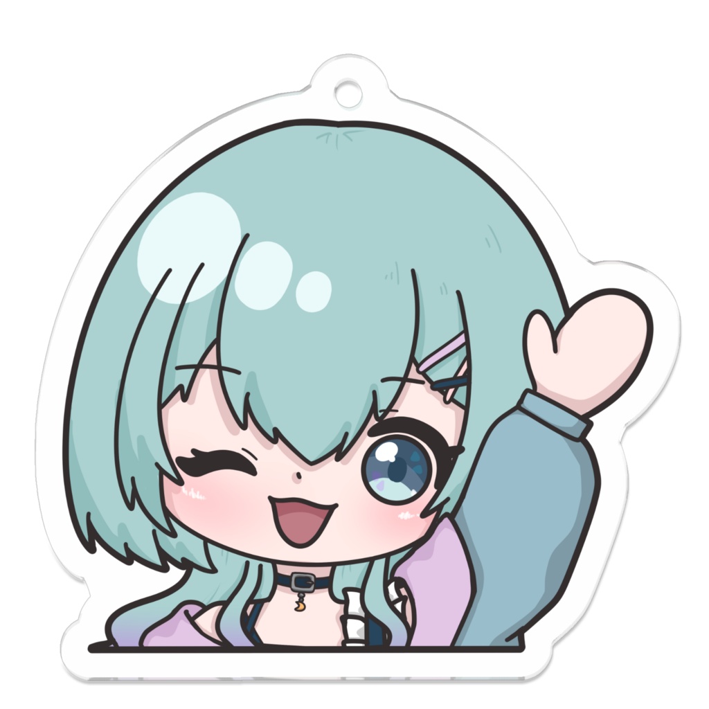 ウインクくらげアクキー