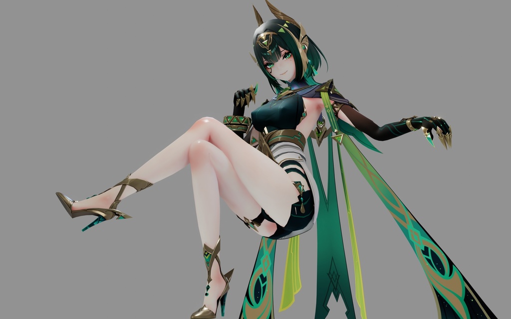 Nefer/ネフェル 【3Dモデル配布】