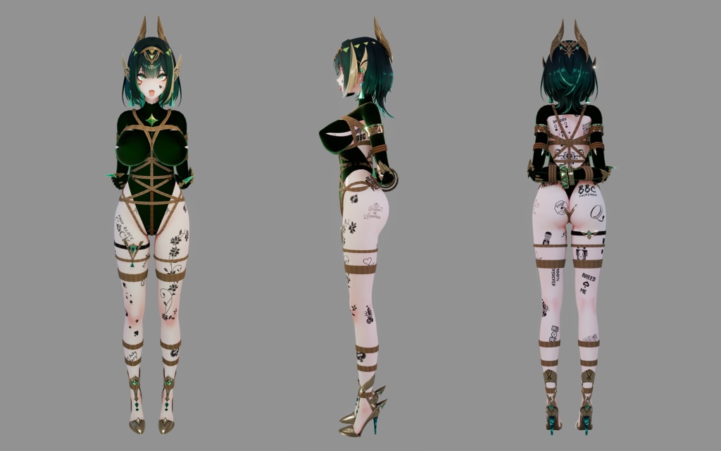 Nefer/ネフェル 【3Dモデル配布】