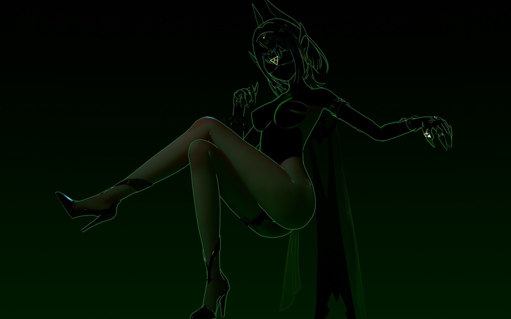 Nefer/ネフェル 【3Dモデル配布】