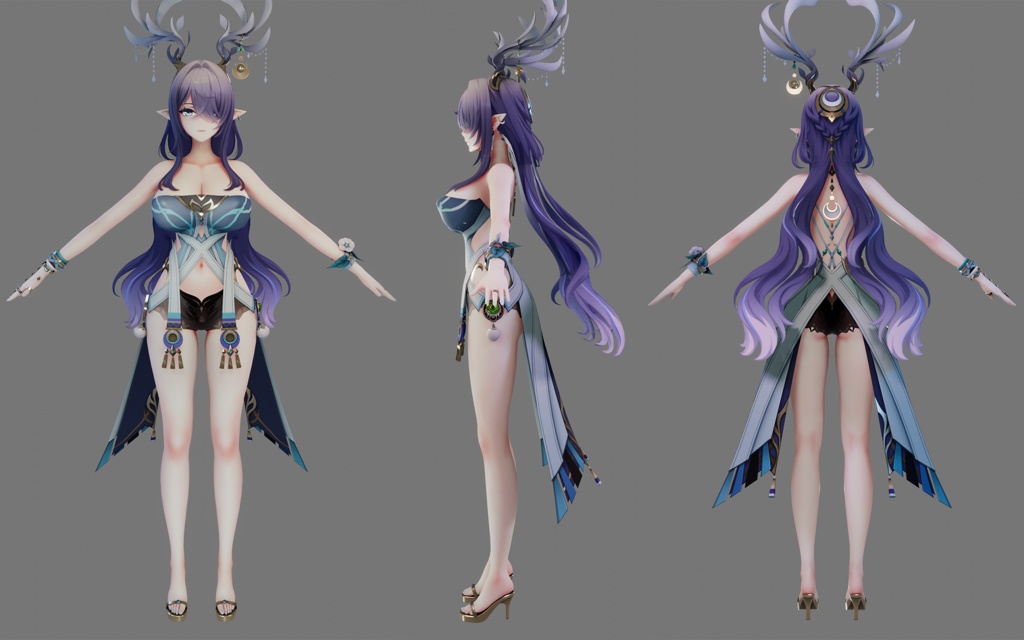 Lauma/ラウマ 【3Dモデル配布】