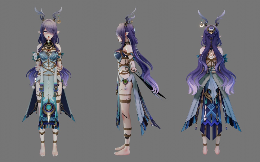 Lauma/ラウマ 【3Dモデル配布】