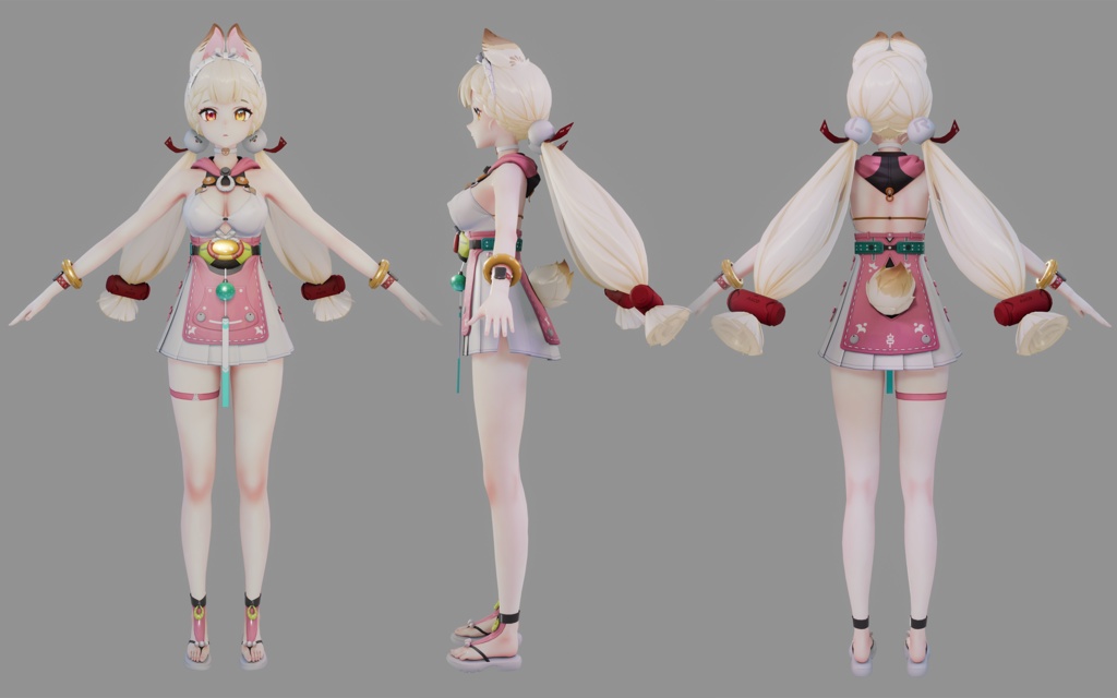 Alice Thymefield - Sea of Thyme 【3Dモデル配布】