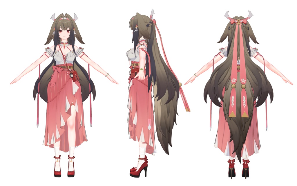 Ye Shunguang - Warm Glow Picking Up Light 【3Dモデル配布】