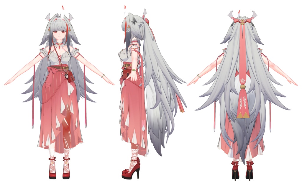 Ye Shunguang - Warm Glow Picking Up Light 【3Dモデル配布】