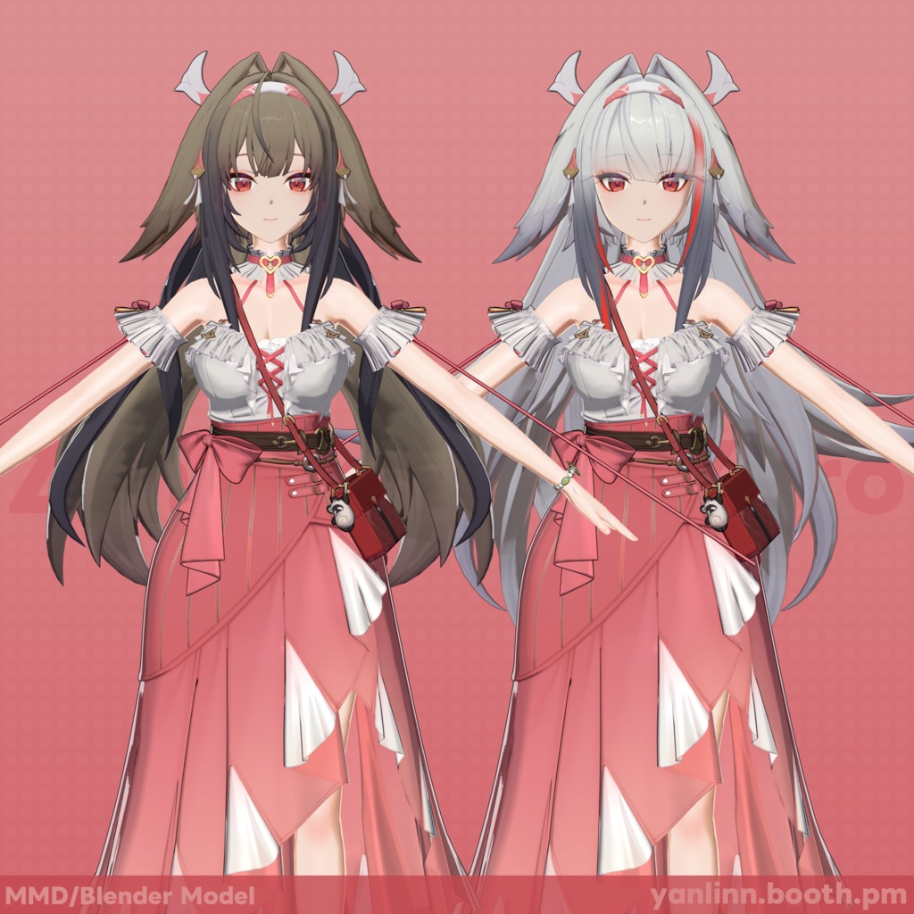 Ye Shunguang - Warm Glow Picking Up Light 【3Dモデル配布】