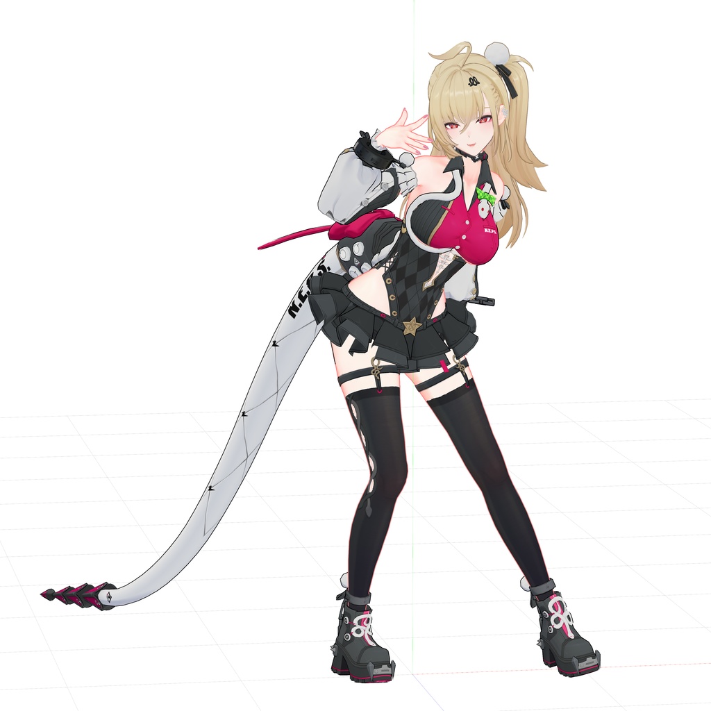 希希芙/Cissia 【3Dモデル配布】