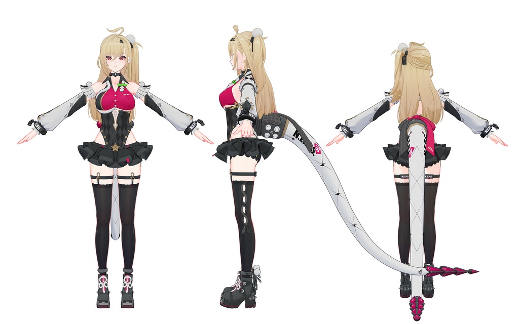 希希芙/Cissia 【3Dモデル配布】