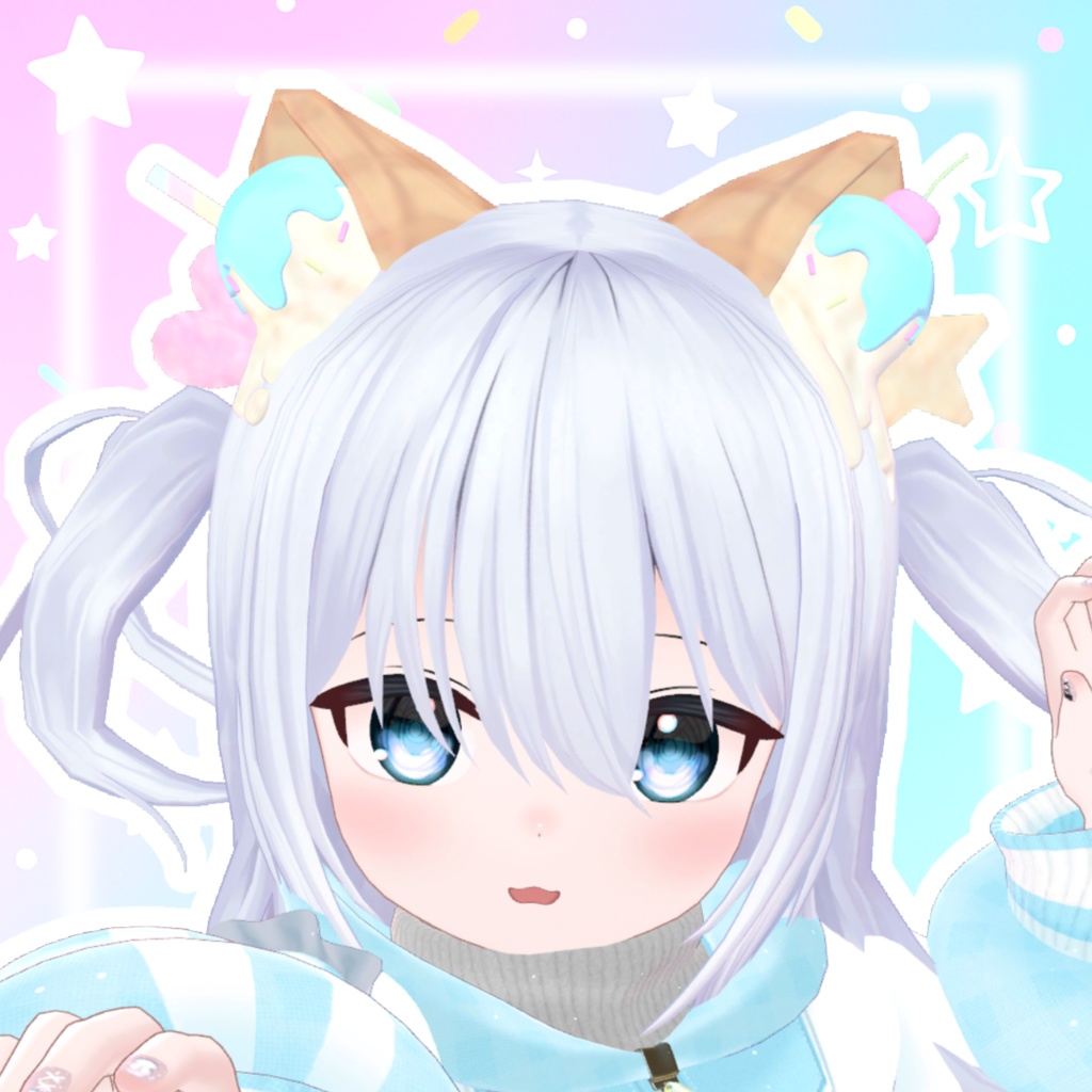 あいすねこみみˆ.  ̫.ˆ