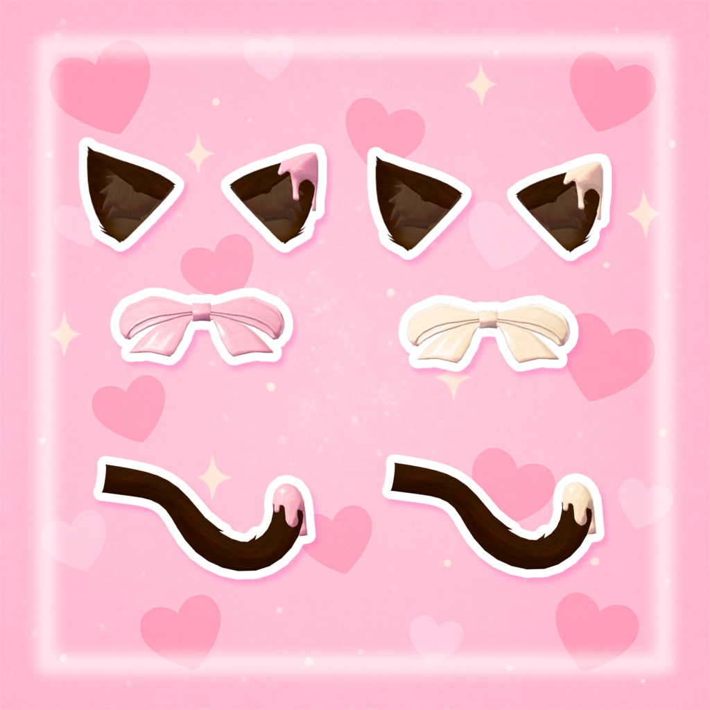 チョコねこみみ^_ ̫_^♡