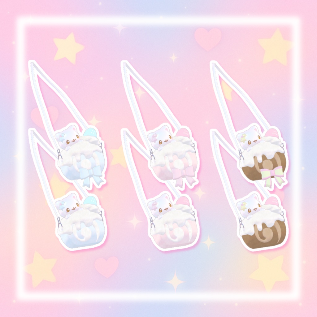 ロールケーキバッグ𖦹.𖦹⸝⸝⸝♡