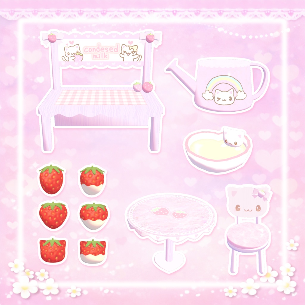 発売記念セール!【ワールドギミック】食べられるෆ˚*いちご狩りセットᐢ ܸ. ̫ .ܸ ᐢ