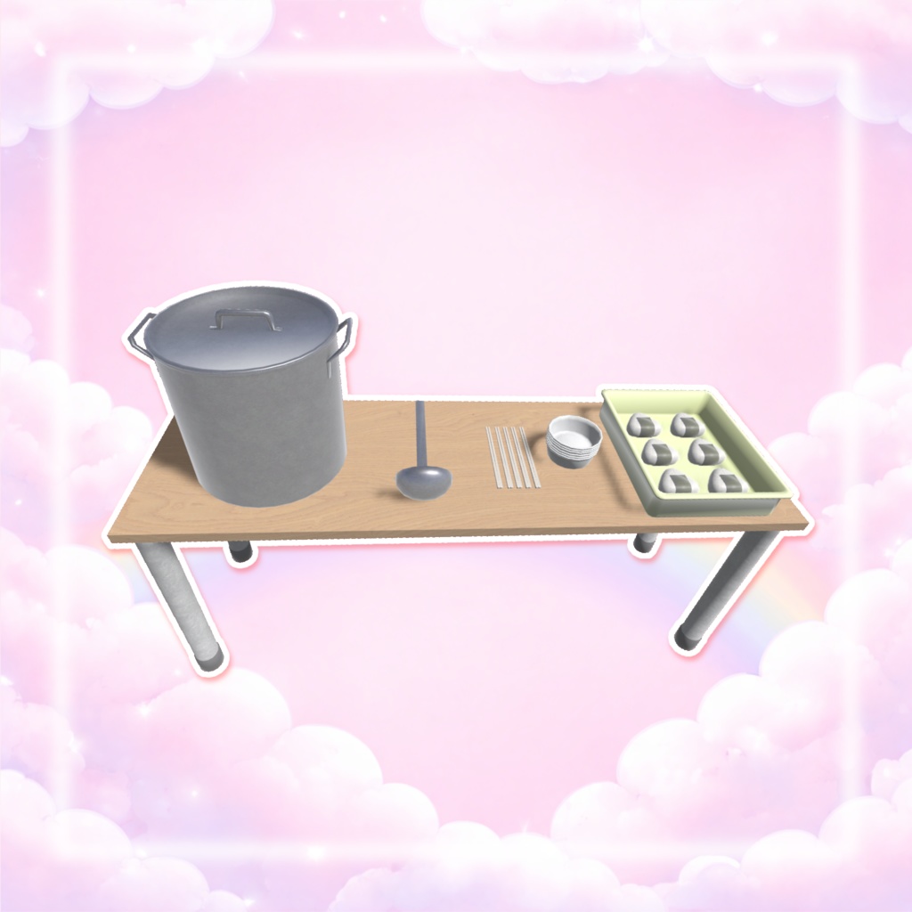 無料!【ワールドギミック】炊き出しセット𐔌ᵔ꜆ ܸ•⩊•ᵔ 𐦯꜆