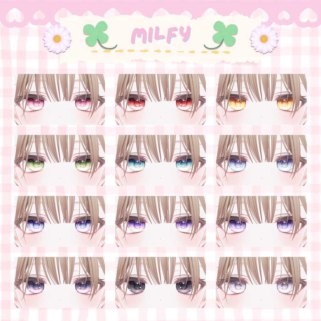 [16 Avatar] ⁘MOMO⁘ EyeTexture 缩略图 24