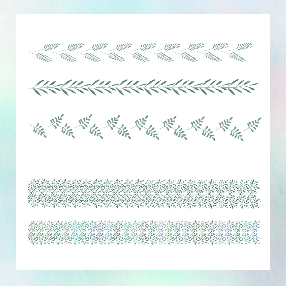 【procreate ブラシ】大容量!ボタニカルラインブラシ