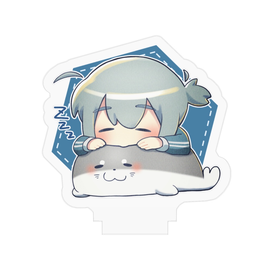 おやすみアクリルスタンド【兄野+ちらちゃん】