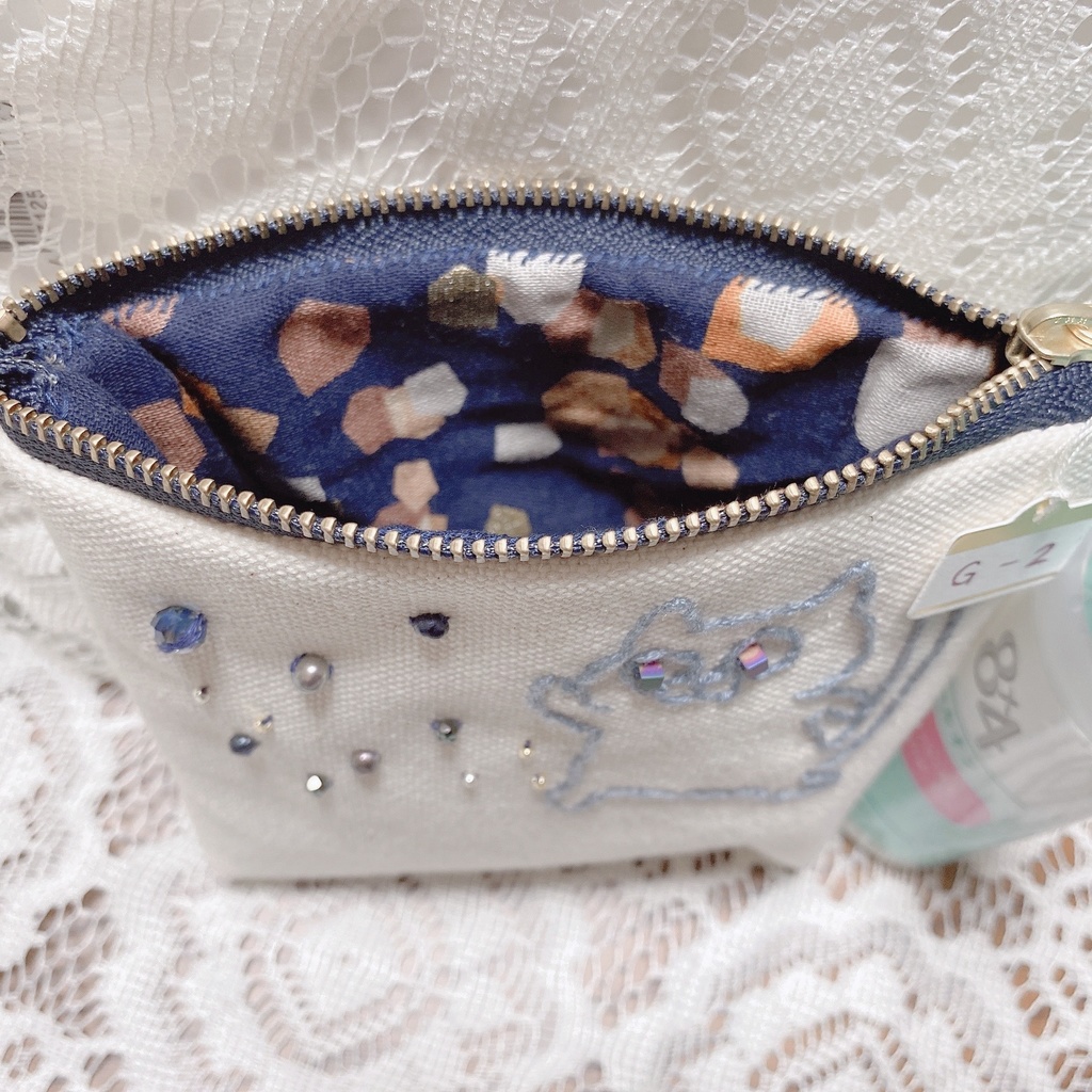 ブルーポーチ3種