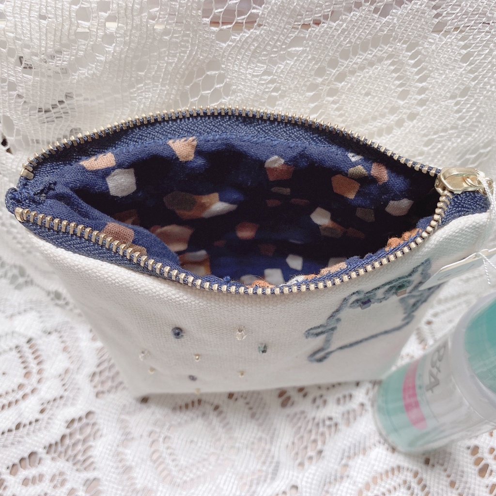 ブルーポーチ3種