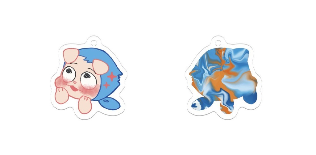 ﾍﾟﾑﾍﾟﾑアクキー