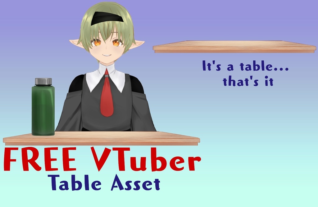 [Vtuber asset] Table