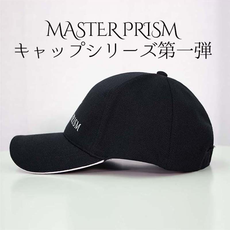 ★セール対象★ 送料無料 MASTER PRISM マスタープリズム MASTER×CAP×CYBER マスター×キャップ×サイバー キャップ CAP 黒 ブラック ロゴ シンプル 吸水速乾 UVカット おしゃれ ゴルフ ゴルフキャップ フリーサイズ オリジナル ブランド