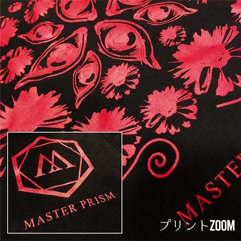 新商品 人気商品 送料無料 MASTER PRISM マスタープリズム 華目-KAMOKU- パーカー トップス 華目 KAMOKU プリントパーカー ZIP ZIPパーカー 黒 ブラック ビッグサイズ ビッグシルエット 大きめ ゆったり XL おしゃれ かわいい かっこいい クール パンク ロック オリジナル ブランド
