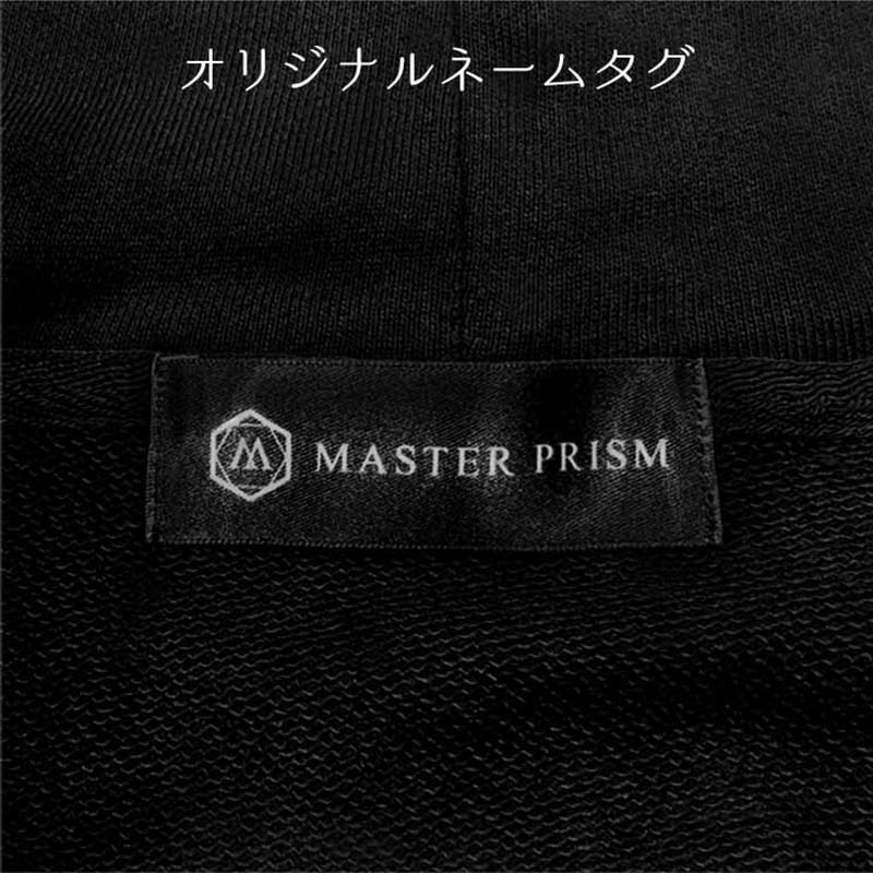 新商品 人気商品 送料無料 MASTER PRISM マスタープリズム 華目-KAMOKU- パーカー トップス 華目 KAMOKU プリントパーカー ZIP ZIPパーカー 黒 ブラック ビッグサイズ ビッグシルエット 大きめ ゆったり XL おしゃれ かわいい かっこいい クール パンク ロック オリジナル ブランド