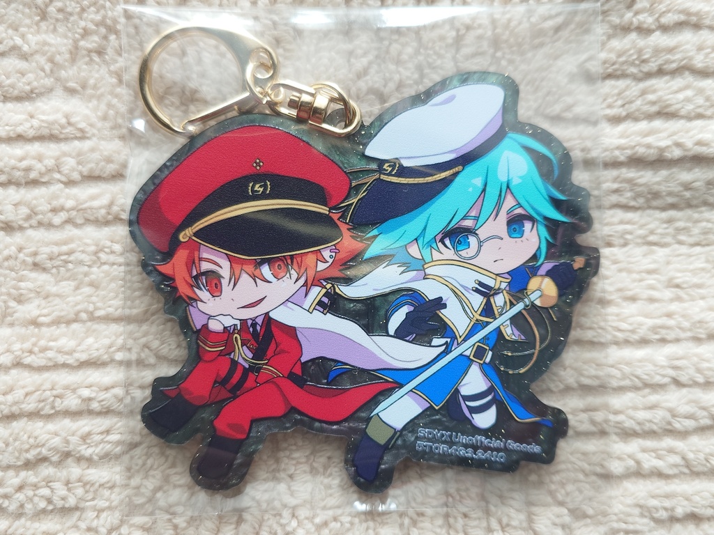 帝国嬬武器アクリルキーホルダー