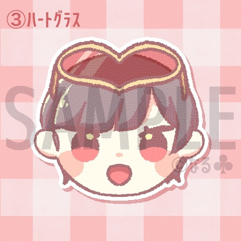 【フリーアイコン】トランプモチーフな女の子