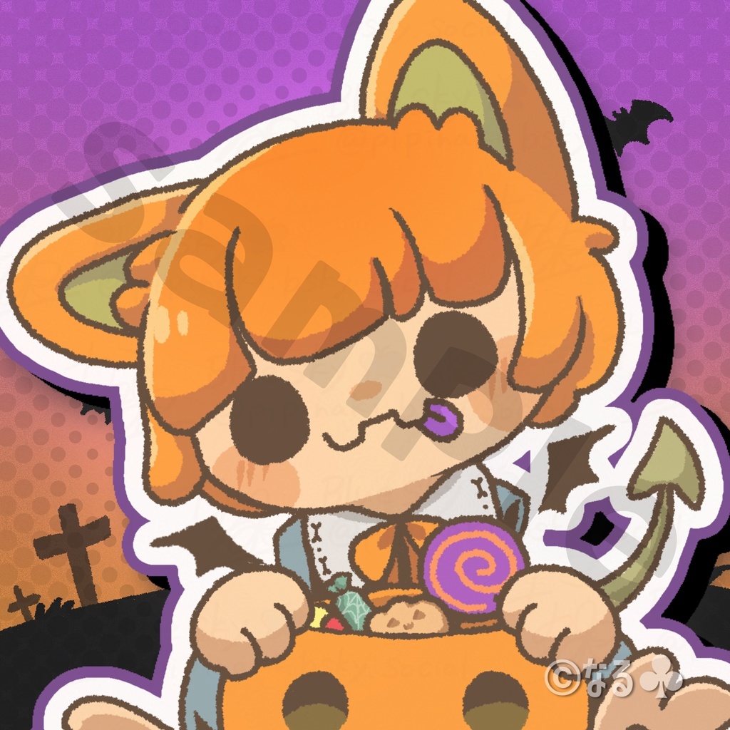 【フリーアイコン】お菓子なキメラ