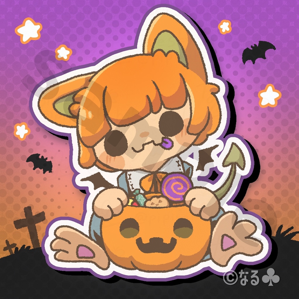 【フリーアイコン】お菓子なキメラ