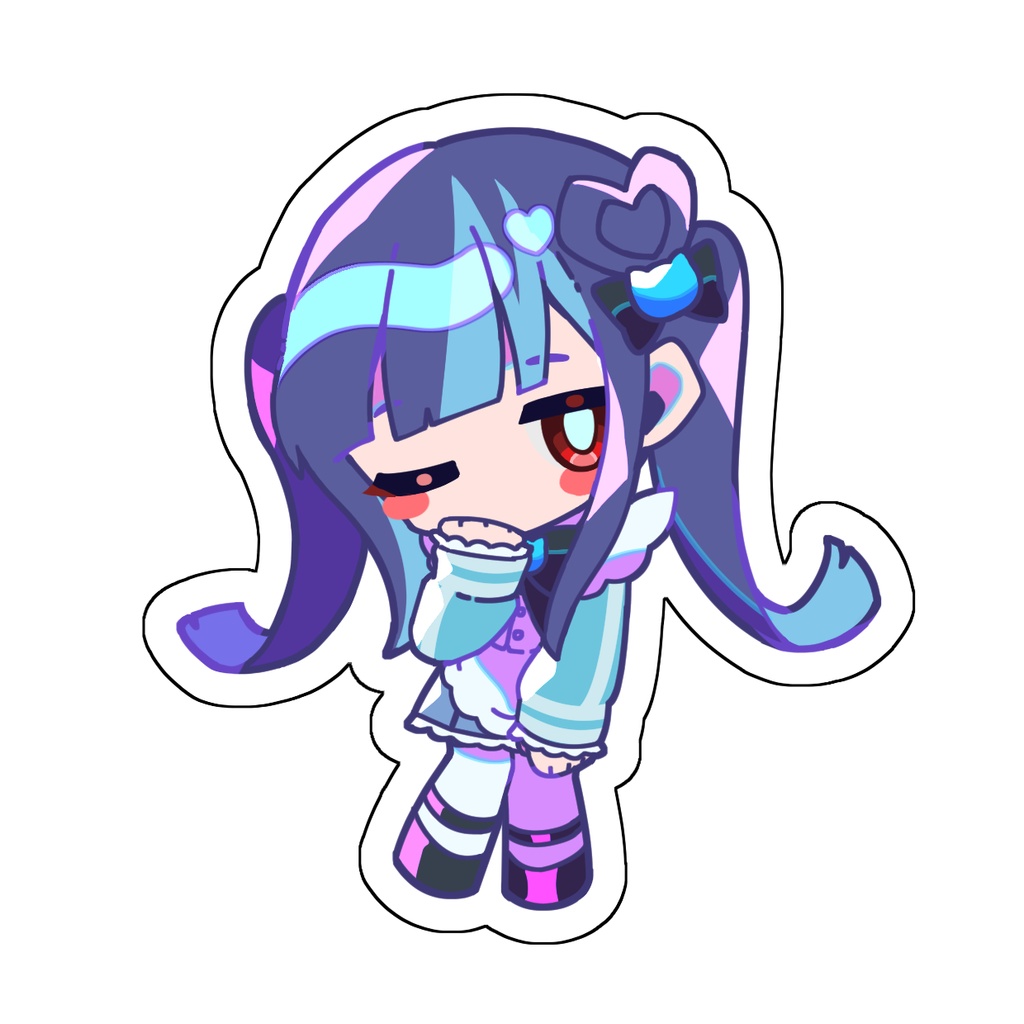 佐城雪美アクリルバッジ（捏造衣装）