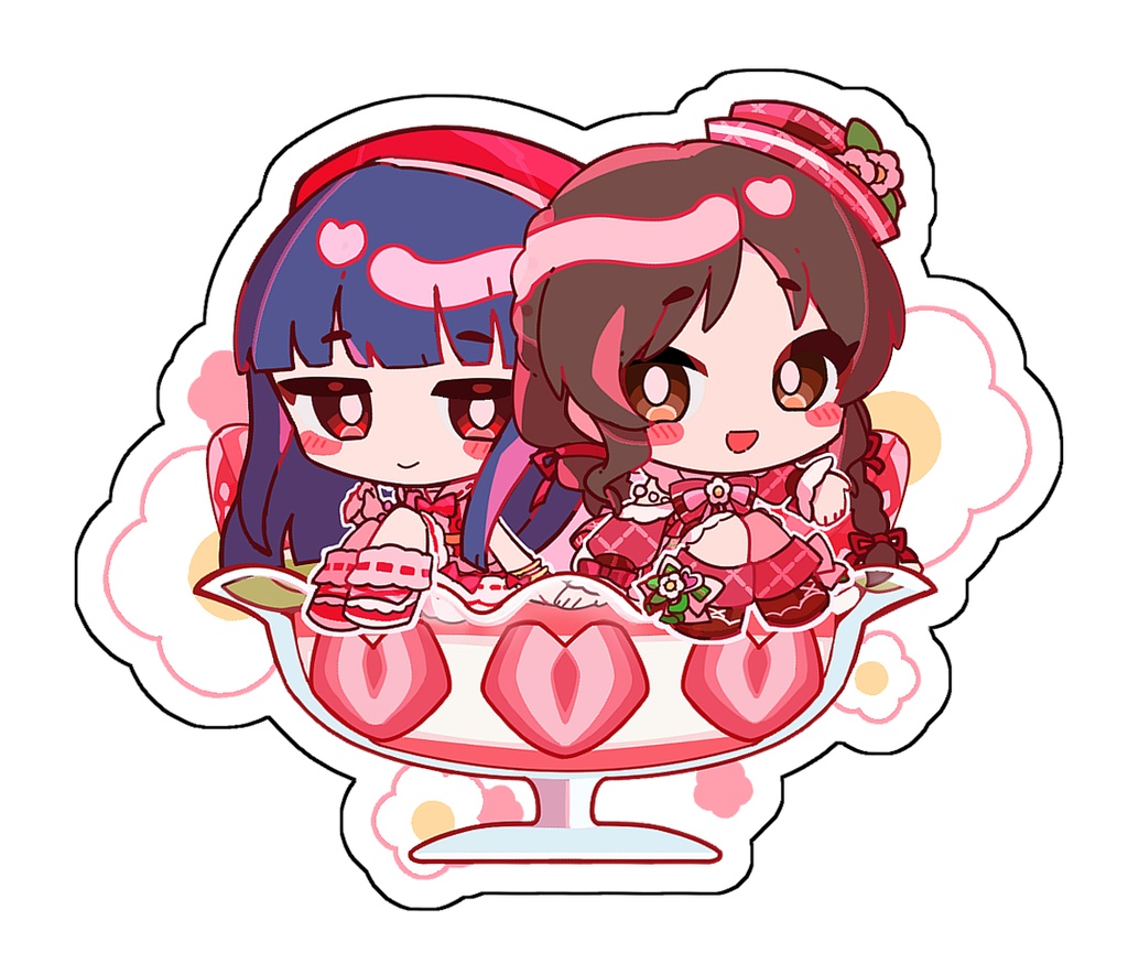 ゆきありアクリルキーホルダー