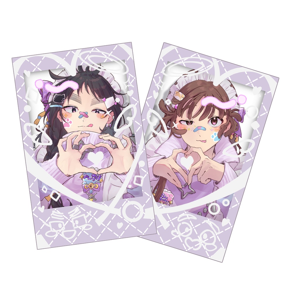 チェキ風カードセット