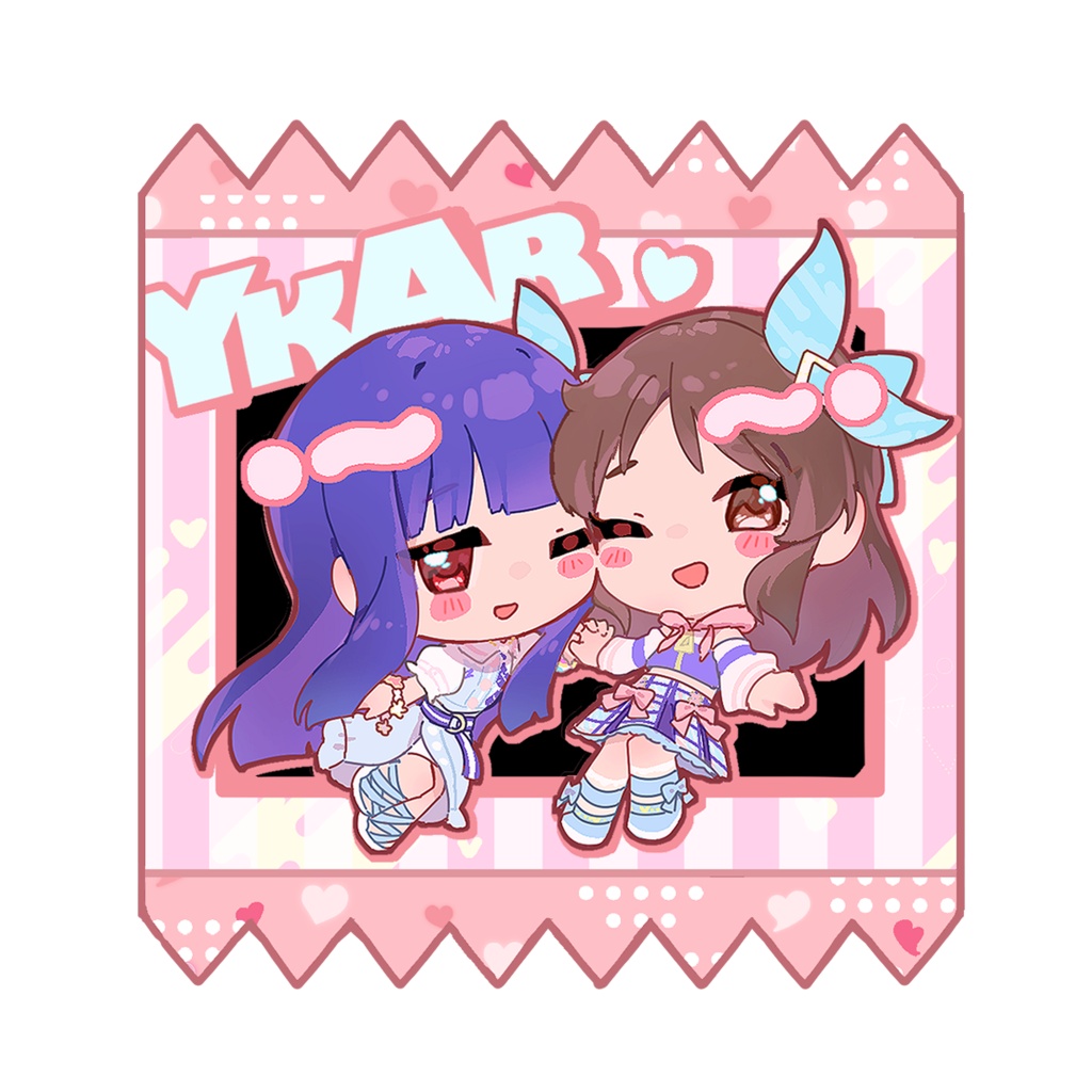 ゆきありシャカシャカアクキー