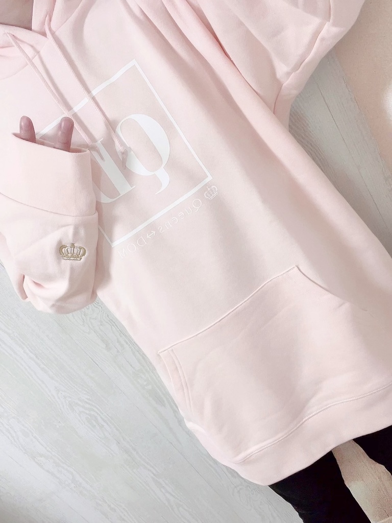 再販開始!【完全受注生産】バイブちゅ恋くん着用QDパーカー ピンク色(完成次第順次発送)