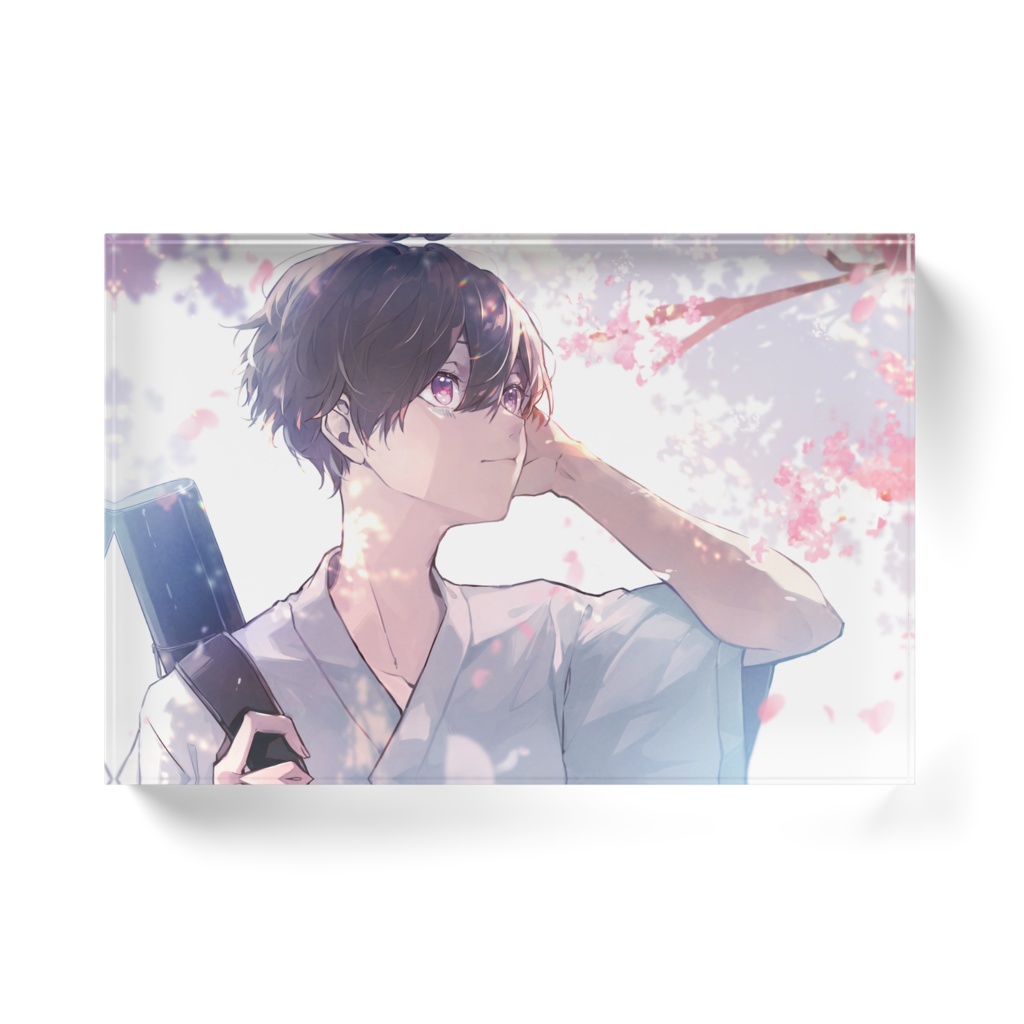 2周年記念アクリルブロック